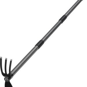 Hoe Garden Tool, 45 Inch Garden Hoe Long Handle for Weeding, Hoe Cultivator 2 in 1 Hand Garden Tools