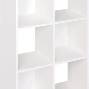 "White 6-Cube Organizer for Efficient Storage - Model 8996 Cubeicals"