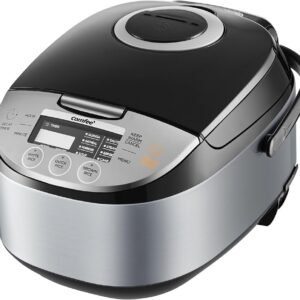 COMFEE' Rice Cooker 12 Cups Cooked/6 Cups Uncooked, Portable Non-Stick Rice Maker