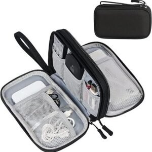 Travel Cable Organizer Pouch Electronic Accessories Carry Case Portable