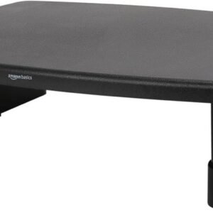 Rectangular Adjustable Computer Monitor Riser Desk Stand